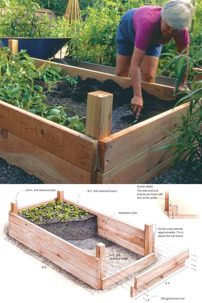 raised bed gardening all-about-raised-bed-garden-apieceofrainbow (24) MOGAKWB