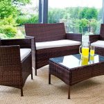 rattan patio furniture why you should choose all-climate rattan garden furniture sets XJMEPKU