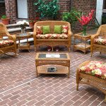 rattan patio furniture wicker golden honey bel aire outdoor wicker patio furniture UWLSFRZ