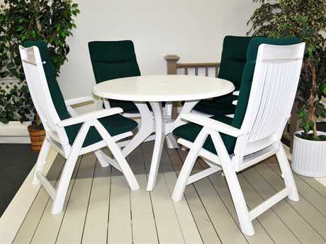 resin patio furniture resin dining sets QOATMNI