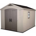 resin storage sheds keter factor 8u0027 x 11u0027 resin storage shed; all weather plastic outdoor EBKOXYQ