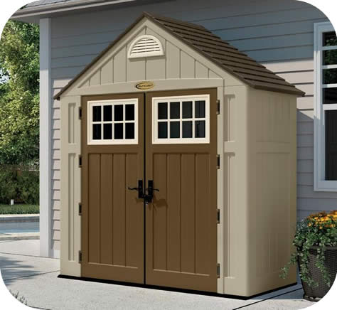 resin storage sheds suncast 7x3 alpine resin storage shed kit PBKICXE