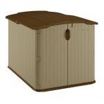 resin storage sheds suncast glidetop 6 ft. 8 in. x 4 ft. 10 in. resin DENVDSF