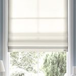 roman blinds image for windsor, white - roman blind ... GFRQABD