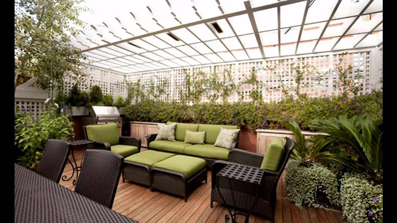 roof garden design creative rooftop garden design ideas - youtube BBJRGFH