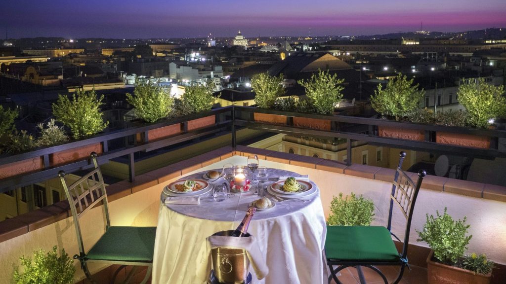 roof garden on the roofs of rome NPAGZEM