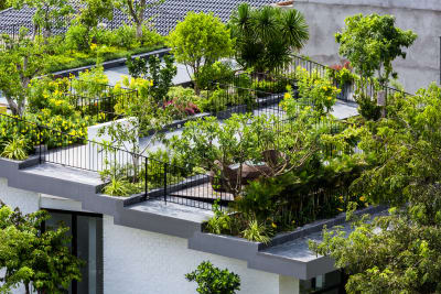 roof garden vo trong nghia architects, hiroyuki oki · mr. hoanu0027s hanging garden UMZCHCB