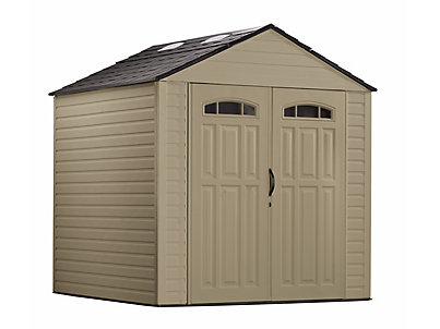 rubbermaid sheds roughneck® x-large storage shed - 7ft x 7ft- discontinued | rubbermaid VYUZASL