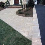 rustic driveway edging ideas PQTXXTE