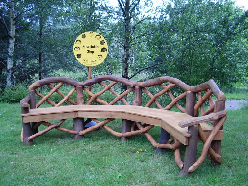 rustic outdoor furniture | coppice creations - rustic garden furniture and MFYZARB