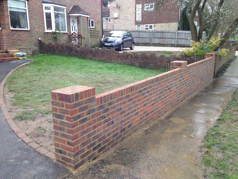 s.a.m brickwork garden walls sussex image 4 CBHULJY