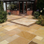 sandstone garden paving slabs CYBVQZH