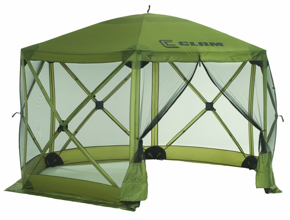 screened canopy 3. clam corporation quick set escape shelter WHPXDZT