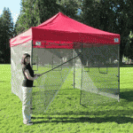 screened canopy canopy screen walls - food service screenwall mesh panels sidewalls AWELBTU