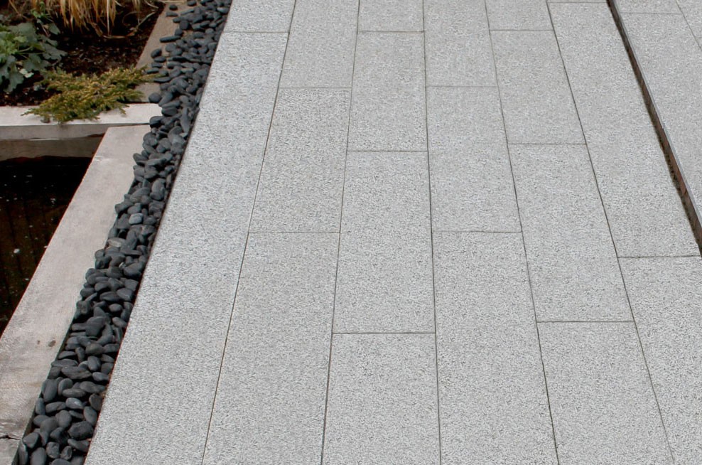 sesame white granite pavers EHUMQDA