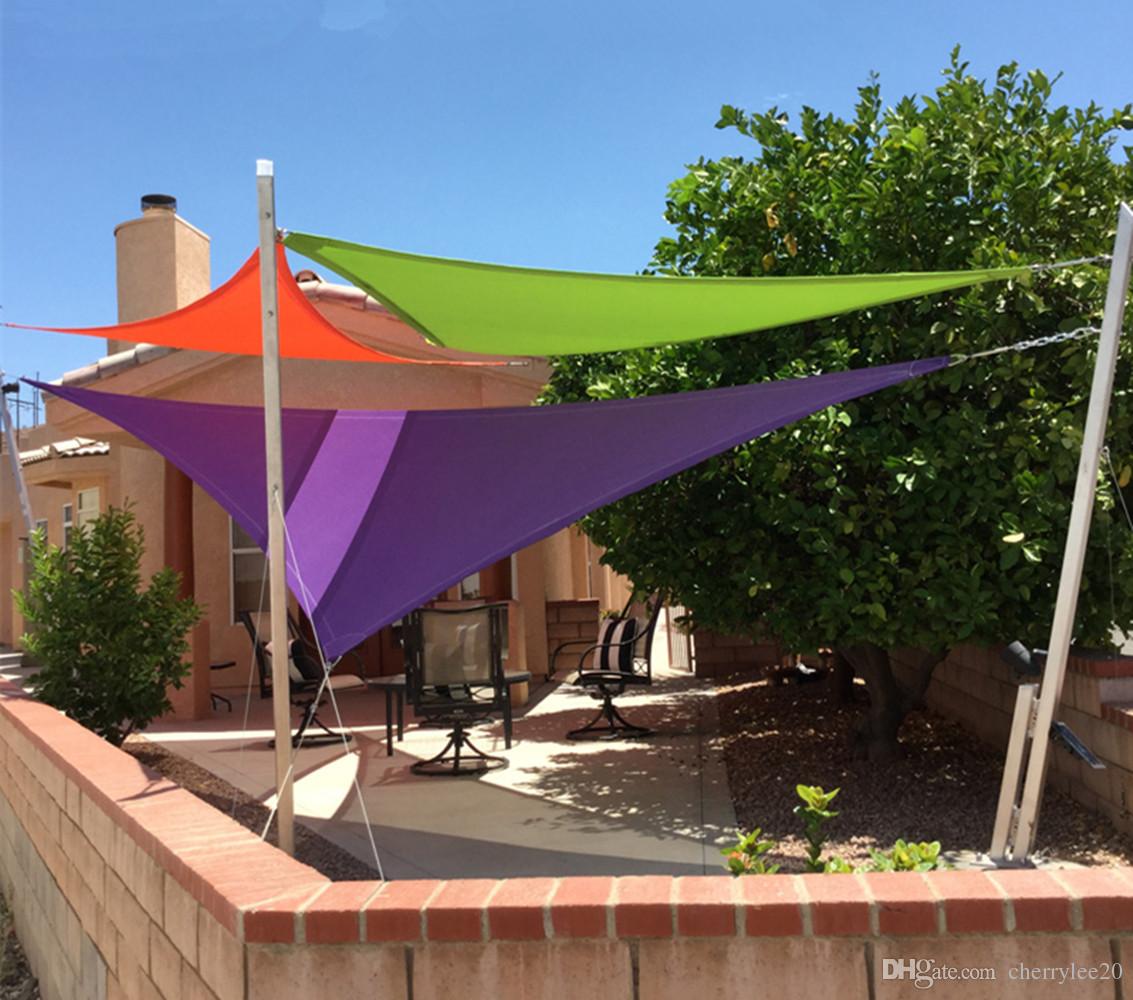 shade sails 2018 triangel shade sail sun shelter 3.6m x 3.6m x 3.6m uv LEJOFGJ