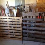 shed storage ideas put pallets to use QIILSCU