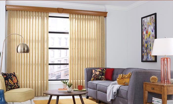 sheer blinds vertical sheer drapery shades URPIMHO