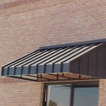 sherwin williams standing seam metal awning HPIZXKF