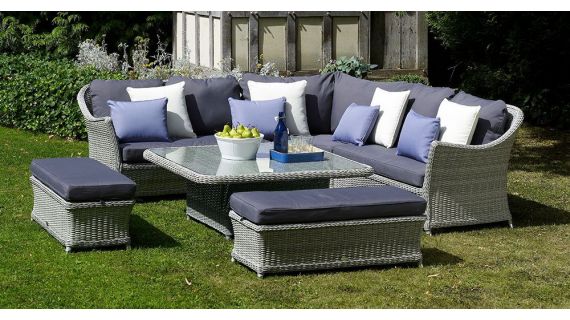 shiny garden sofas sitting on a garden sofa is the perfect way CAOLXLH