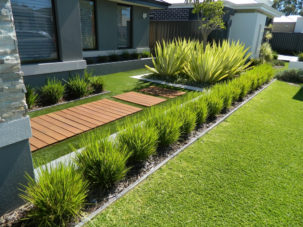 simple landscaping ideas front-yard-landscape (1) QIWHWDJ