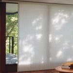 sliding door window treatments glass door window treatments - duette ... GNJHRQO