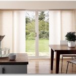 sliding door window treatments modern kitchen modern-kitchen OFDXKYX