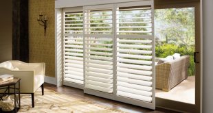 sliding door window treatments plantation shutters for sliding glass patio doors LZVNCHR