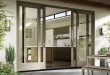 sliding patio doors essence series wood sliding patio door QCWYKZW