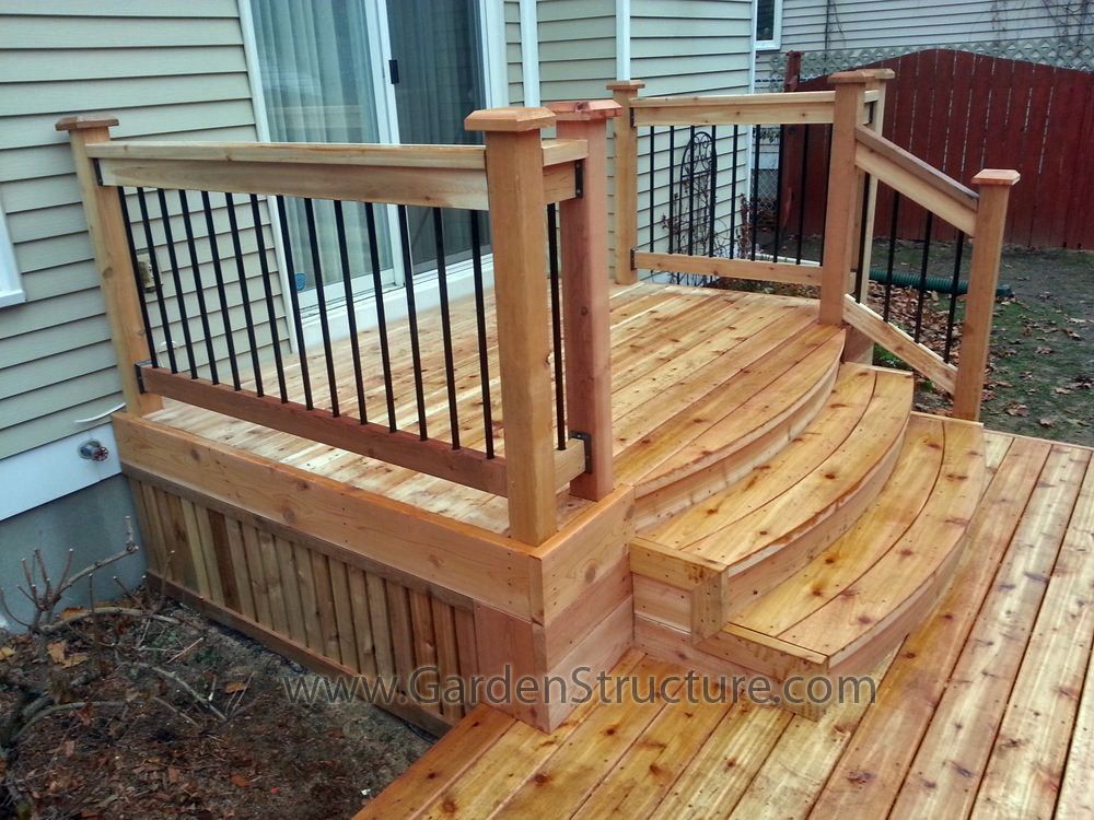 small deck ideas - possibly your lot is smaller compared to you AWVRJFB