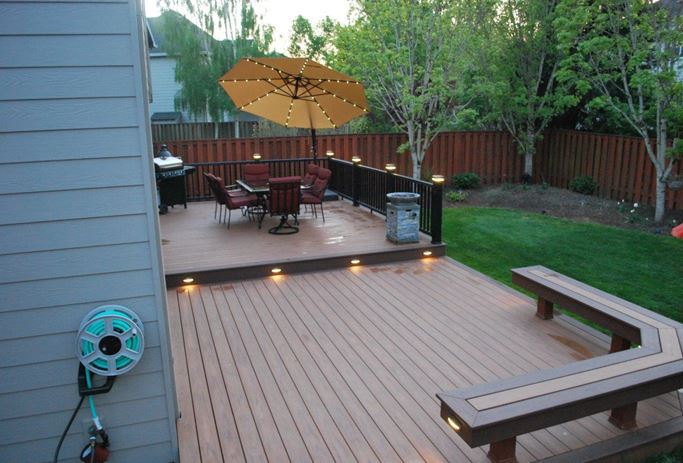 small deck ideas small deck landscaping ideas MONXECE