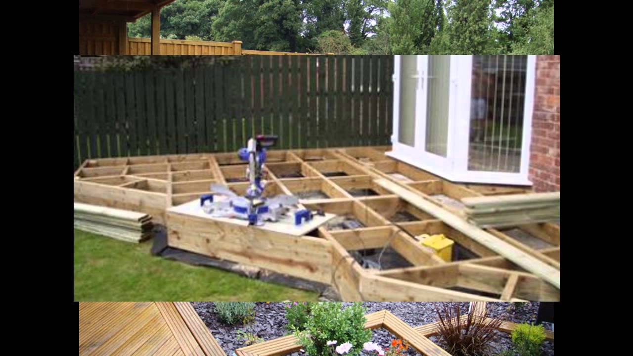 small garden decking ideas KCDQXWL