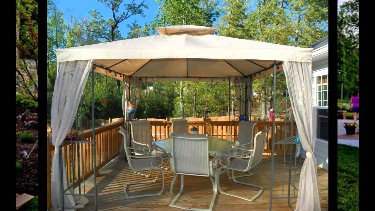 small gazebo small patio gazebo ideas - youtube SAHQBNY