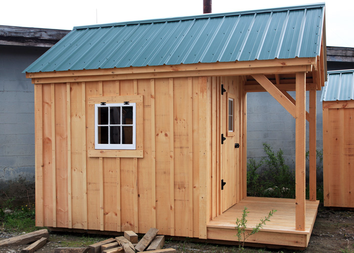 small shed nook-square; 8x12 nook exterior ... SGTHDCH