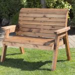 small wooden garden benches BYXKABQ