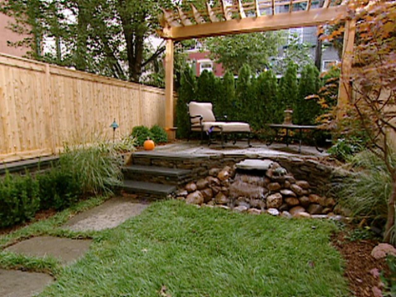 The importance of small yard
landscaping