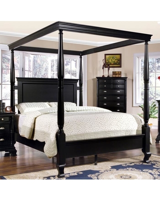 st. regis black canopy bed HJWDINF