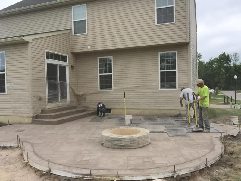 stamped concrete patio ideas SOHDICU