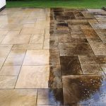 stamped concrete patio SYVDGHV