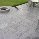 stamped concrete patio vs pavers GHDTNVV