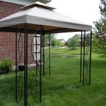 steel gazebo 8x8 ft loweu0027s steel frame gazebo with high-grade canopy 300d polyester - DJBKURB