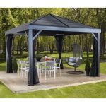 steel gazebo JGZDOPW