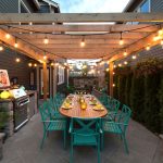 string lights pergola lighting ideas QOZRFIQ