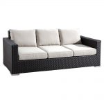 sunset west solana wicker sofa USESLES