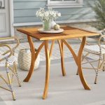 teak patio furniture coyne teak dining table OIPOCWV