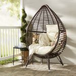 teardrop patio chair with cushions PDHEMOE