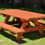 timber outdoor furniture outdoor garden furniture picnic tables in dressed and oiled timber made RWOTTZY