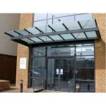 transparent glass canopy GCYIYEB