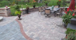 trust a reliable paving company your new brick patio in chicago VVZPCPE