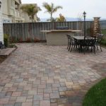 using concrete pavers for flooring around home - carehomedecor IRLTCEB